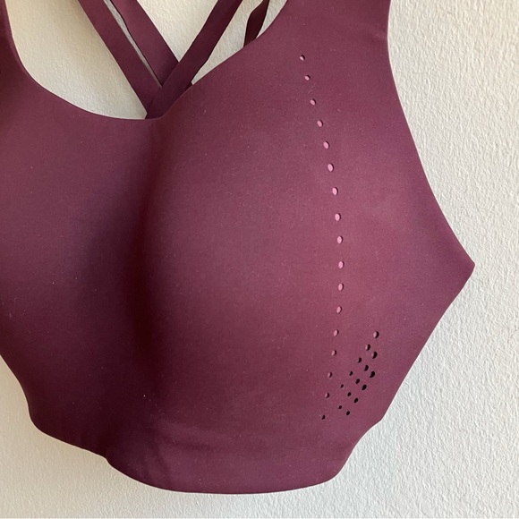 Lululemon AirSupport Bra High Support Size 34D Purple Ultralu Sports Bra Running - Picture 8 of 14